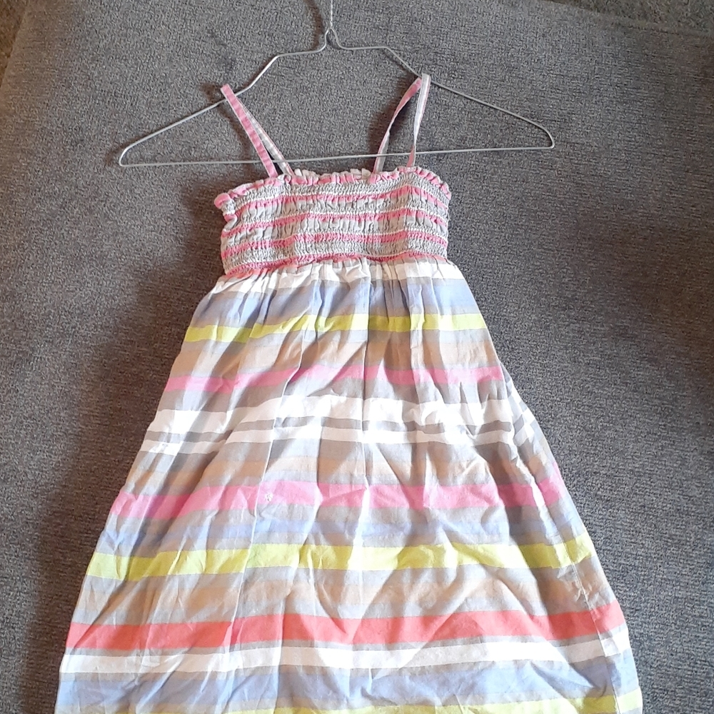 Girls striped dress